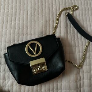Mario by Valentino Black Crossbody Bag